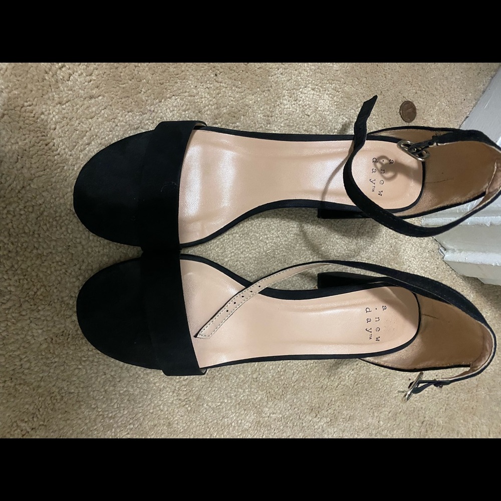 Black heels